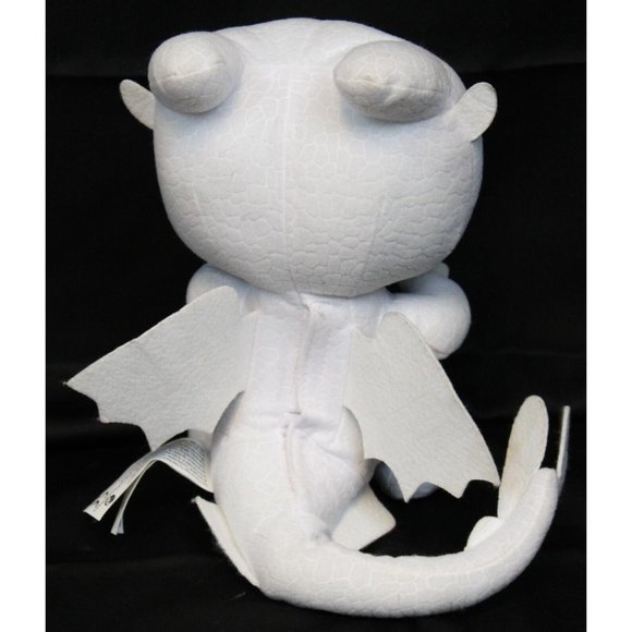 How to Train A Dragon 10'' Plush Hidden World Light Fury Squeeze & Growl Toy - Picture 4 of 8